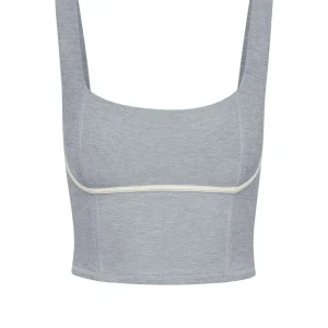 Zion Tank Heather Grey/Ivory