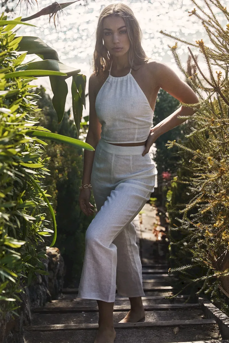 Hamptons Pant White - Image 2