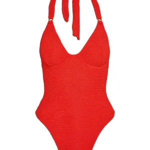 Honolulu One Piece Chili Pepper Crinkle