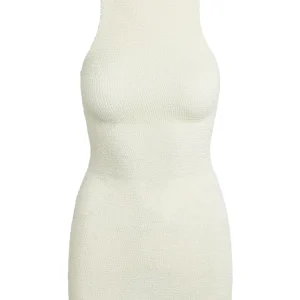 Kokomo Dress Ivory Crinkle