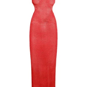Marrakesh Dress Strawberry Lace Crochet