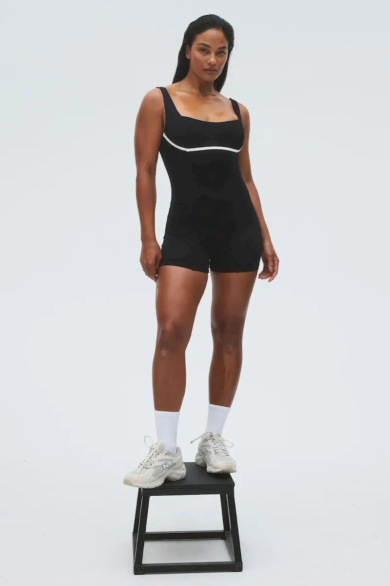 Zion Romper Black/Ivory - Image 2