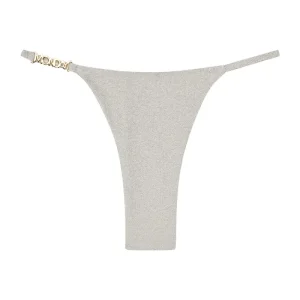 Monday Thong Soft Silver Shimmer