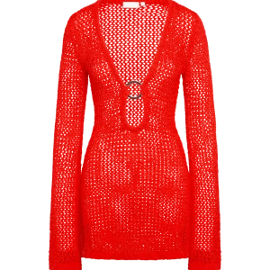 Montego Mini Dress Chili Pepper Petit Crochet
