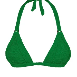 Morocco Top Palm Green Crinkle