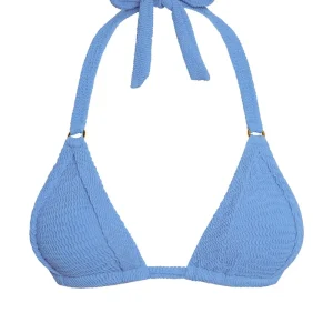 Morocco Top Azure Crinkle