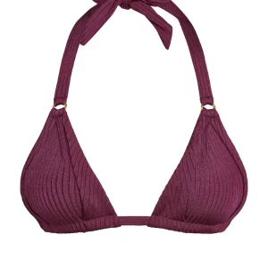 Morocco Top Eggplant Wide Rib