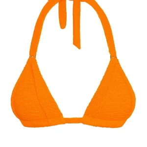 Morocco Top Tangerine Crinkle