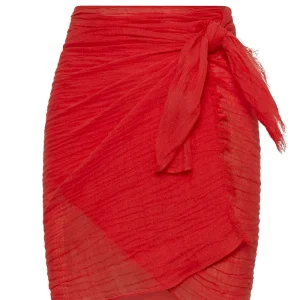 Mykonos Sarong Chili Pepper Crinkle