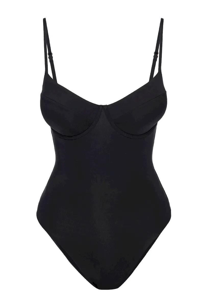 Maui One Piece Black
