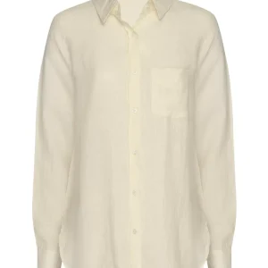 Monaco Linen Shirt Ivory