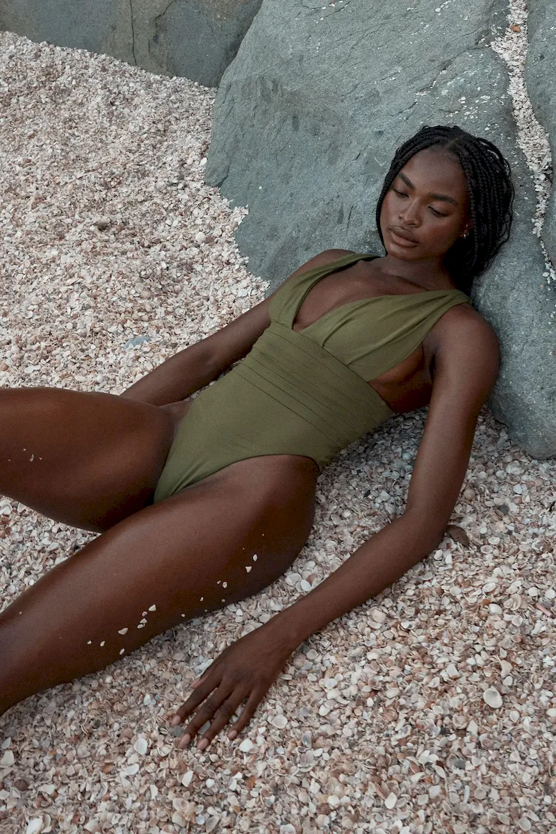 Florence One Piece Olive - Image 2