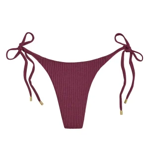 Palma Bottom Eggplant Wide Rib