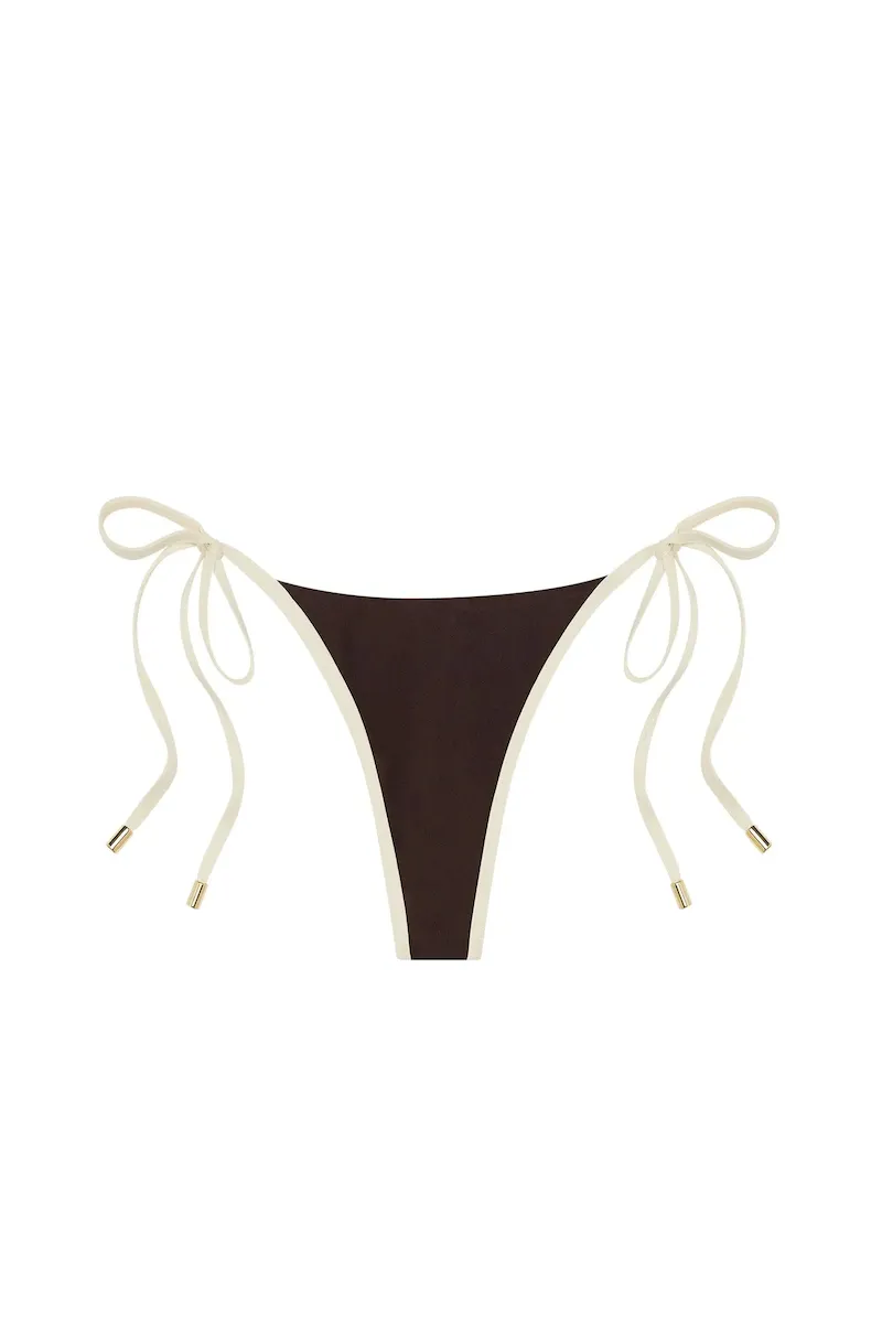Palma Thong Espresso/Ivory