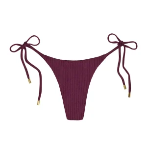 Palma Thong Eggplant Wide Rib