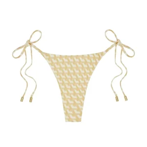 Palma Thong Ivory Geo