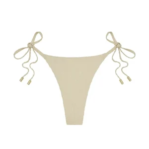 Palma Thong Vanilla Matte Rib