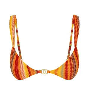 Petit Ermitage Top Sardinia Stripe (Small Bust)