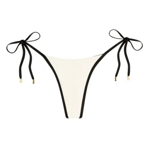 Palma Thong Ivory/Black