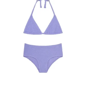 Palma Top & Seychelles Bottom Set Wisteria Crinkle