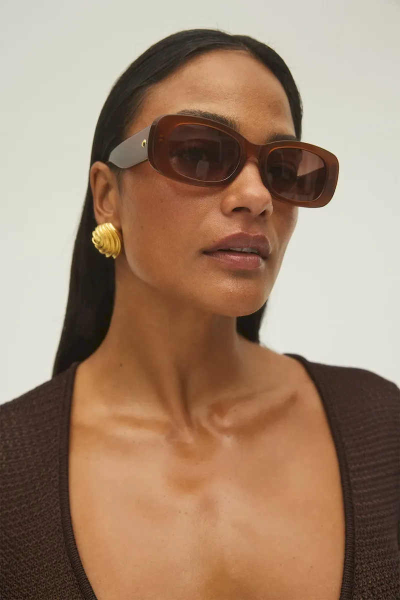 Piana Sunglasses Brown - Image 6
