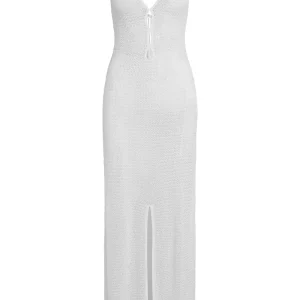 Ramatuelle Dress White Lace Crochet