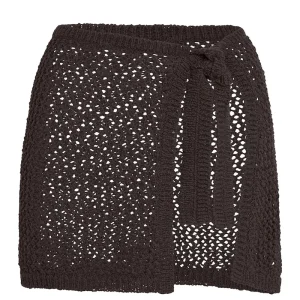 Santa Marta Sarong Espresso Petit Crochet