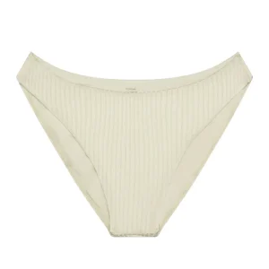 Seychelles Bottom Ivory Shiny Rib (Modest Coverage)