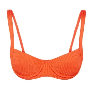 Sorrento Top Papaya Wide Rib