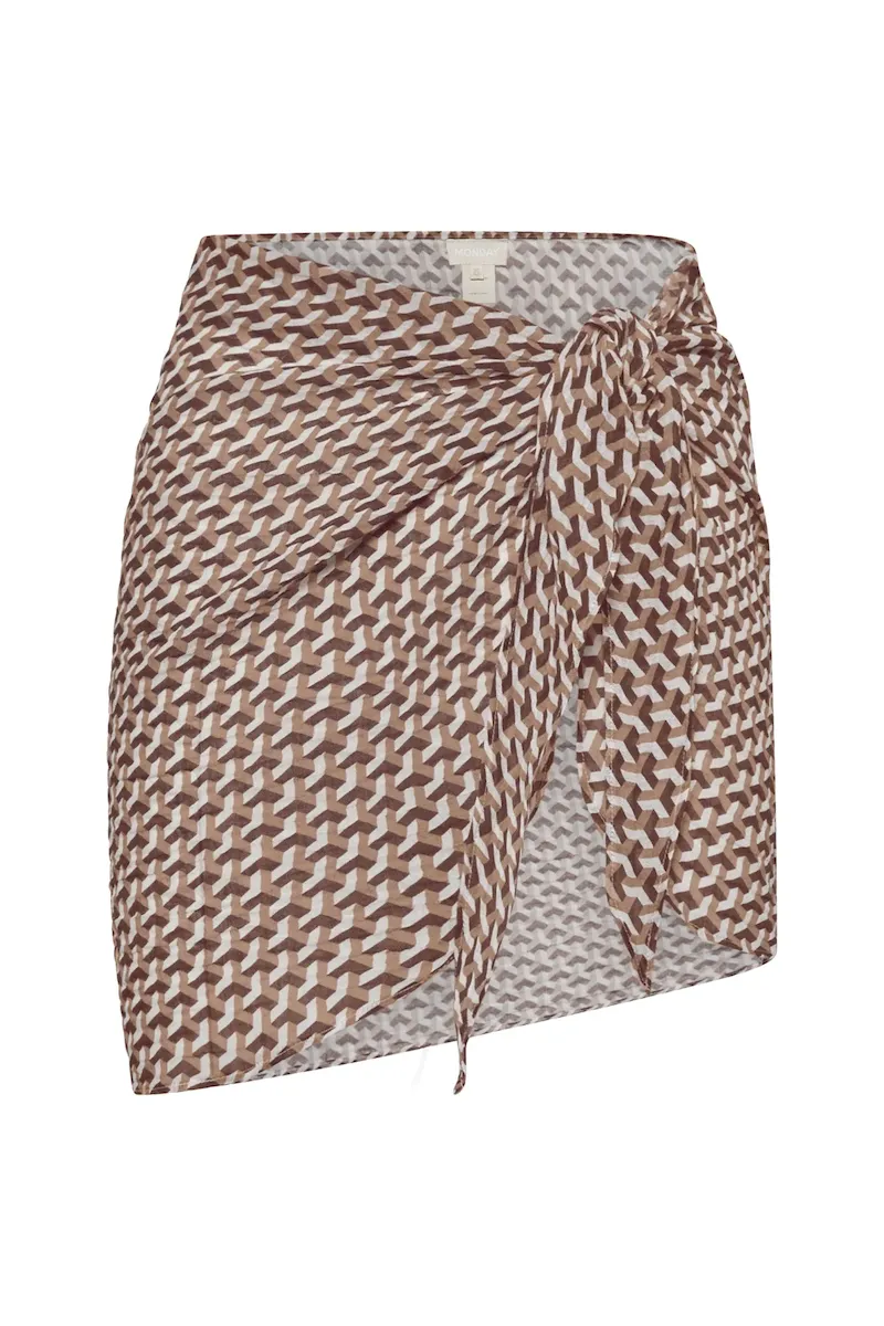 South Beach Sarong Husk Geo