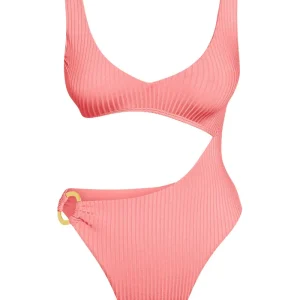 St. Barth’s One Piece Guava Wide Rib