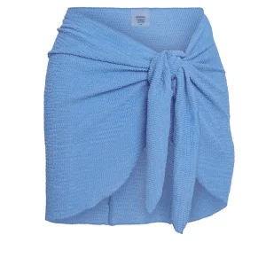 St. Barth’s Skirt Azure Crinkle