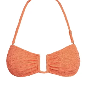 St. Martinique Bandeau Summer Peach Crinkle