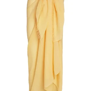 St. Tropez Sarong Honey Crinkle Linen