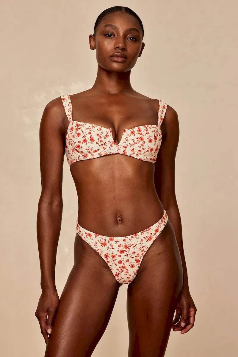 Clovelly Top Sunrise Floral - Image 2