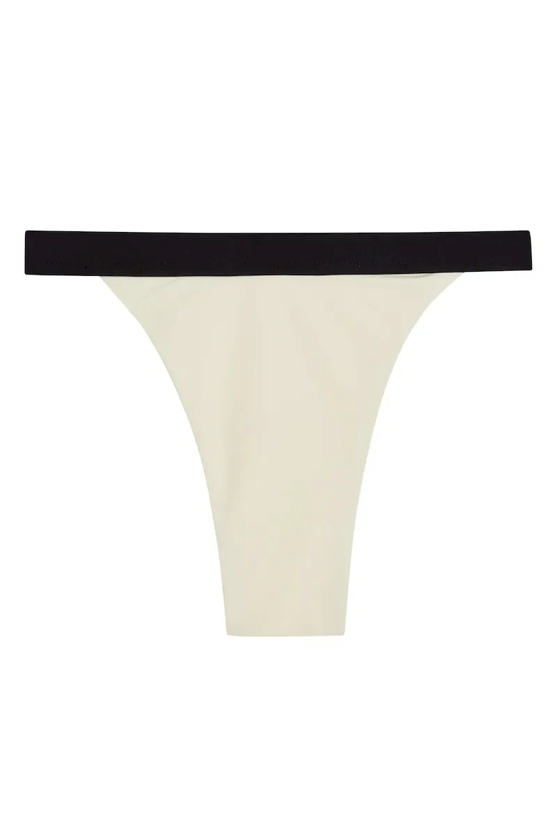 Santorini Bottom Ivory/Black