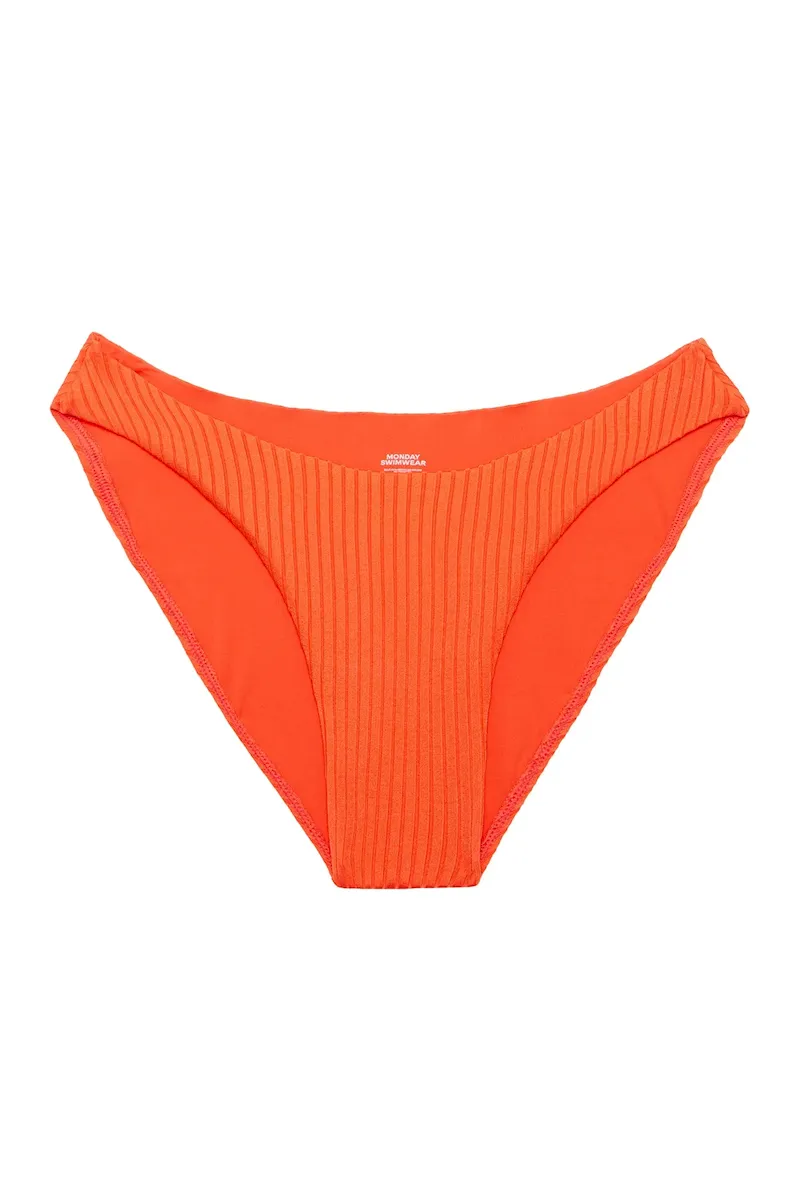 Seychelles Bottom Papaya Wide Rib (Modest Coverage)