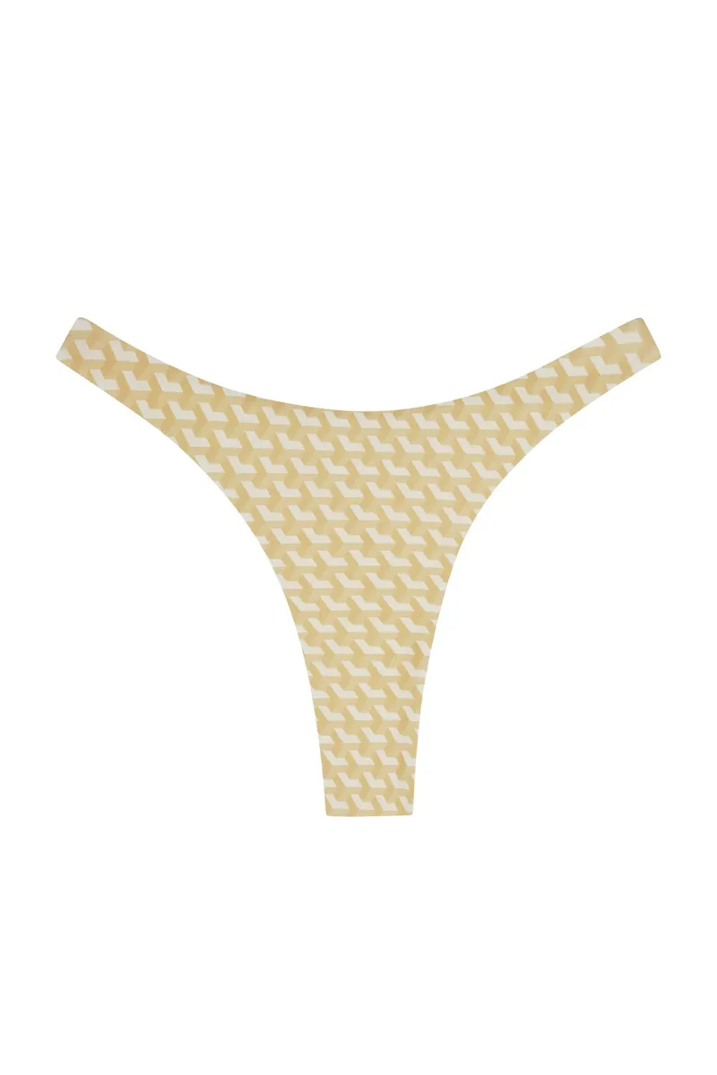 Tamarama Bottom Ivory Geo