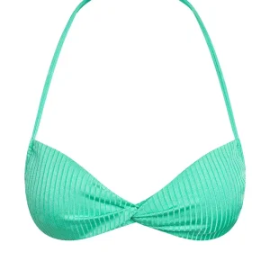 Tamarama Top Turquoise Wide Rib