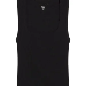 Tash Tank Black Rib