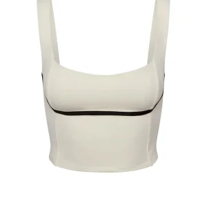 Zion Tank Ivory/Black